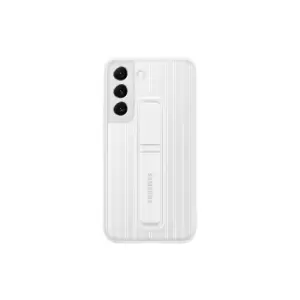 Image of Samsung Galaxy S22 Protective Standing Cover in White (EF-RS901CWEGWW)