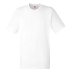 Image of Fruit Of The Loom Mens Heavy Weight BelcoroA Cotton Short Sleeve T-Shirt (3XL) (White)