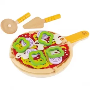 Image of Hape Homemade Pizza Wooden Playset