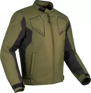 Image of Bering Asphalt Motorcycle Textile Jacket, green-brown, Size S, green-brown, Size S