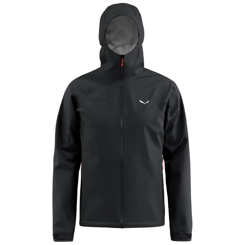 Image of Waterproof jacket Salewa Puez Noir Male 54