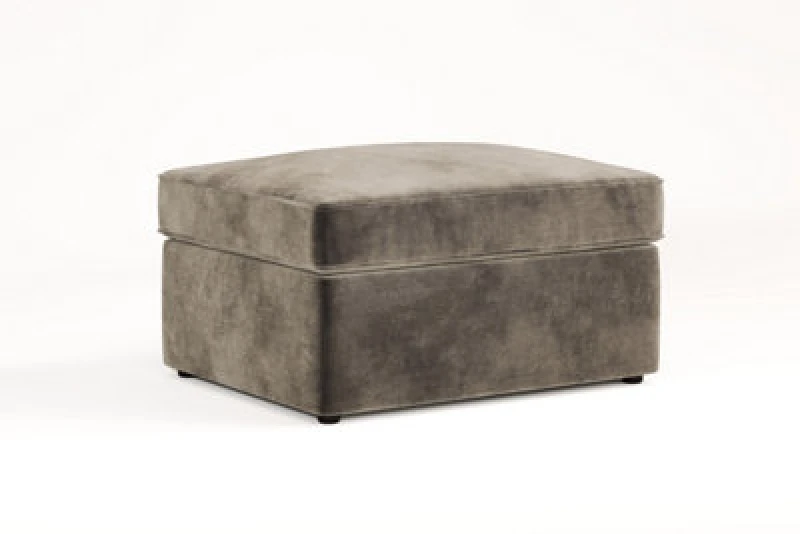 Image of Jay-Be Footstool Bed - Luxe Velvet Mink
