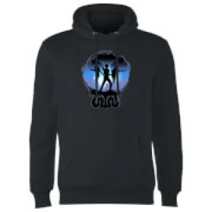 Image of Harry Potter Silhouette Attack Hoodie - Black - S