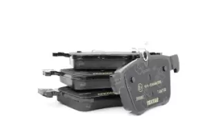Image of TEXTAR Brake pad set VW,AUDI,SKODA 2500801 5Q0698451AD,5Q0698451C,5Q0698451N 5Q0698451Q,8Q0698451N,8V0698451,8V0698451B,8V0698451F,JZW698451AA