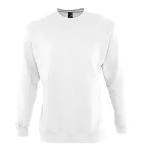 Image of SOLS Unisex Supreme Sweatshirt (S) (White)