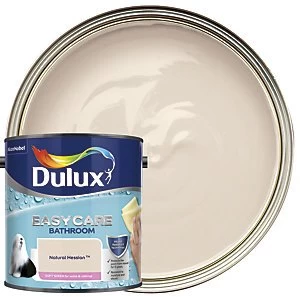 Image of Dulux Easycare Bathroom Natural Hessian Soft Sheen Emulsion Paint 2.5L