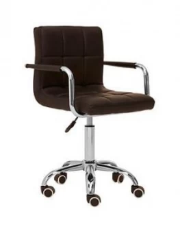 Image of Premier Housewares Helena Office Chair- Black