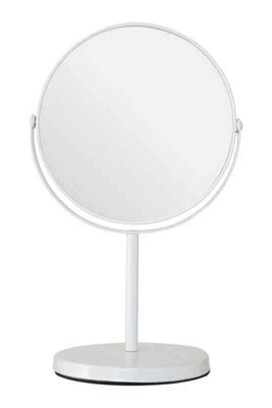 Image of Premier Housewares Marisha Swivel Large Table Mirror White