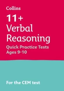 Image of 11+ Verbal Reasoning Quick Practice Tests Age 9-10 (Year 5) : For the Cem Tests