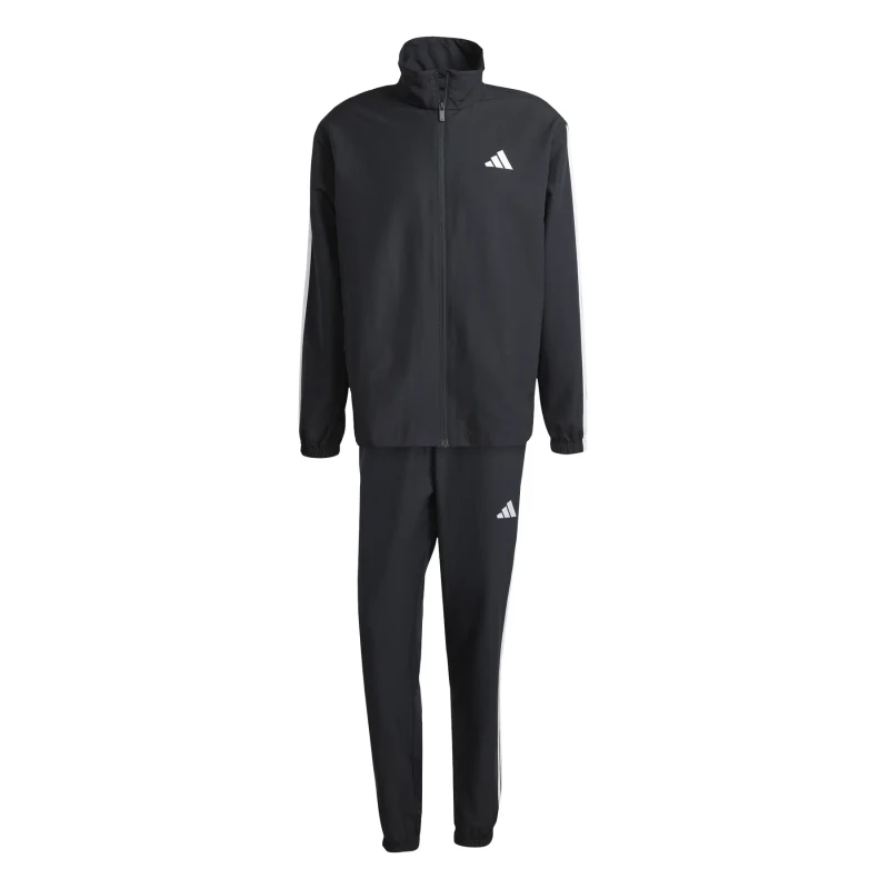 Image of adidas 3 Stripe Tracksuit Set Adults - Black M