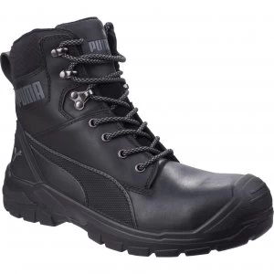 Image of Puma Mens Safety Conquest High Safety Boots Black Size 9