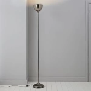 Image of Lena Gunmetal grey Floor lamp