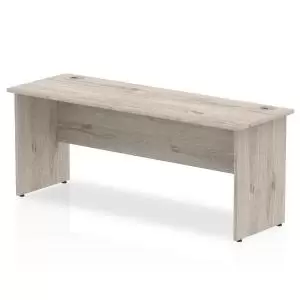 Image of Impulse 1800600 Rectangle Panel End Leg Desk Grey Oak