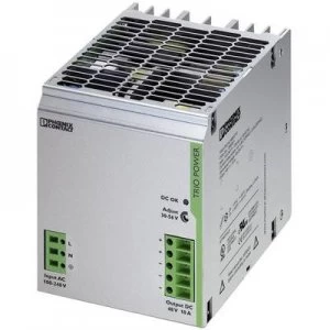 Image of Phoenix Contact TRIO-PS/1AC/48DC/10 Rail mounted PSU (DIN) 48 V DC 10 A 480 W 1 x