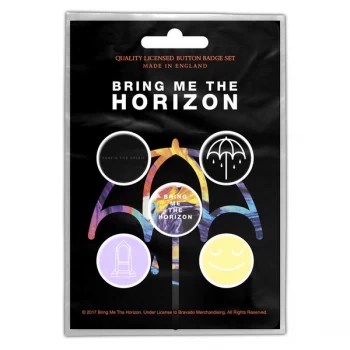 Image of Bring Me The Horizon - That's the Spirit Button Badge Pack