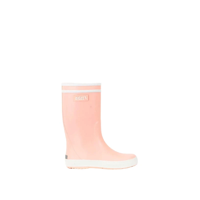 Image of Aigle LOLLY POP 2 girls's Children's Wellington Boots in Pink