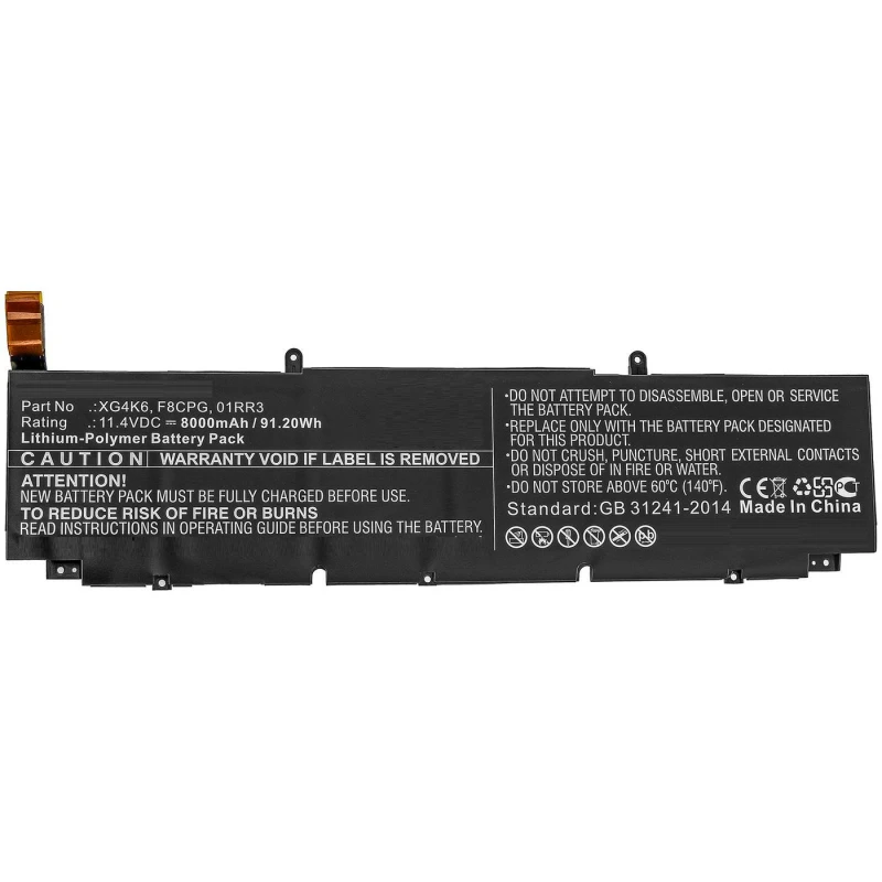 Image of CoreParts MBXDE-BA0244 laptop spare part Battery