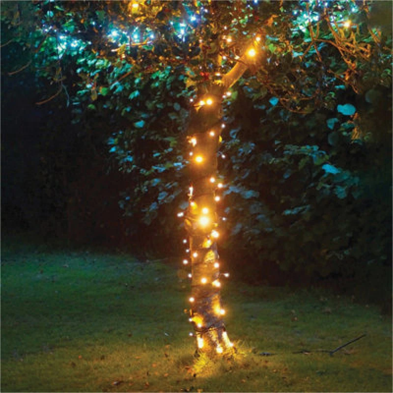Image of Eagle Connect LED String Lights Black Rubber Warm White 5M