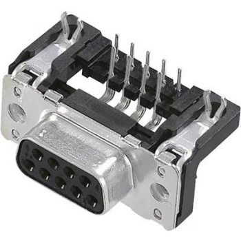 Image of D SUB receptacles 90 Number of pins 37 Soldering Harting