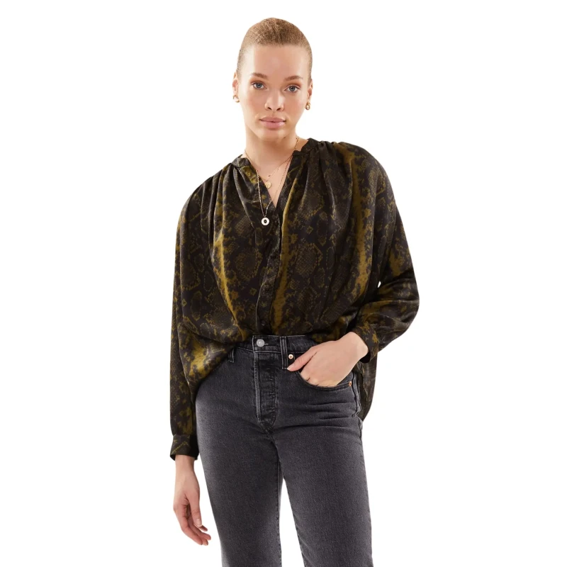 Image of La Petite Etoile Womens blouse La Petite Etoile Arso Noir Female 40