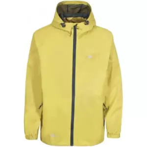 Image of Trespass Childrens/Kids Qikpac Waterproof Packaway Jacket (7/8 Years) (Yellow)