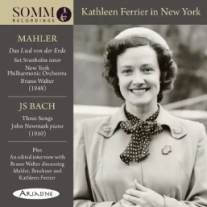 Image of Kathleen Ferrier in New York by Gustav Mahler CD Album