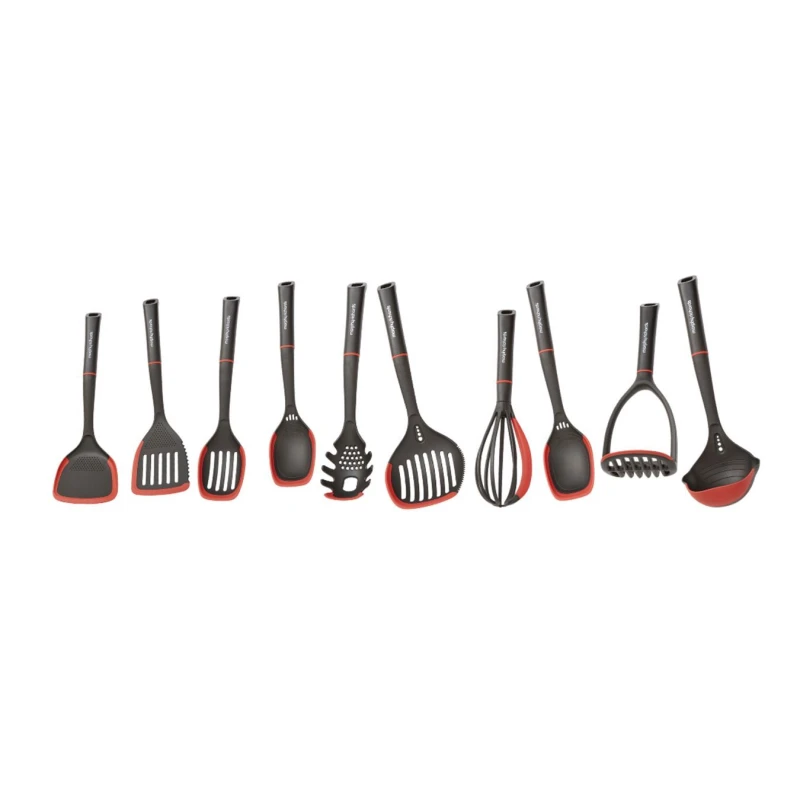 Image of Morphy Richards 10pc Utensil Bundle in Black One Size Unisex 5056765430786