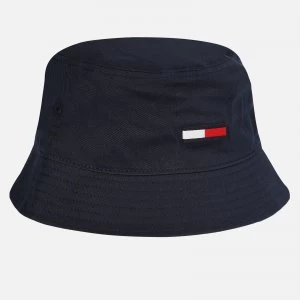 Image of Tommy Jeans Mens Flag Bucket Hat - Twilight Navy