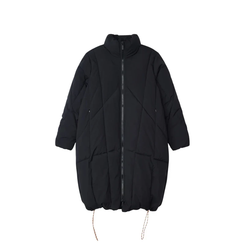 Image of Selfhood Womens long jacket Selfhood Noir Female S