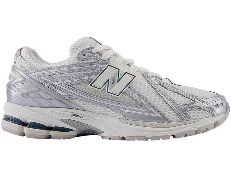 Image of New Balance 1906 Trainers Silver Metallic White Multi, 7