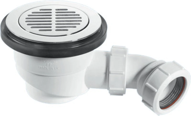 Image of McAlpine ST90CPB-S 90mm x 50mm Water Seal Shower Trap White