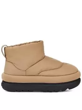 Image of UGG Ugg Classic Maxi Mini Ankle Boots - Mustard Seed, Beige, Size 8, Women