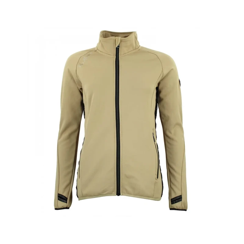 Image of Womens jacket Peak Mountain Polarshel Aclimawz Marron Female S
