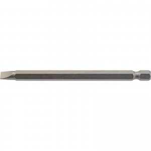 Image of Draper Slotted Screwdriver Bit 6mm 100mm Pack of 1