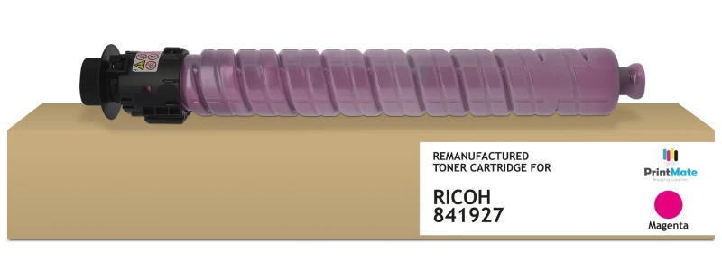 Image of PrintMate RICOH 841927. remanufactured toner. Magenta 9500p