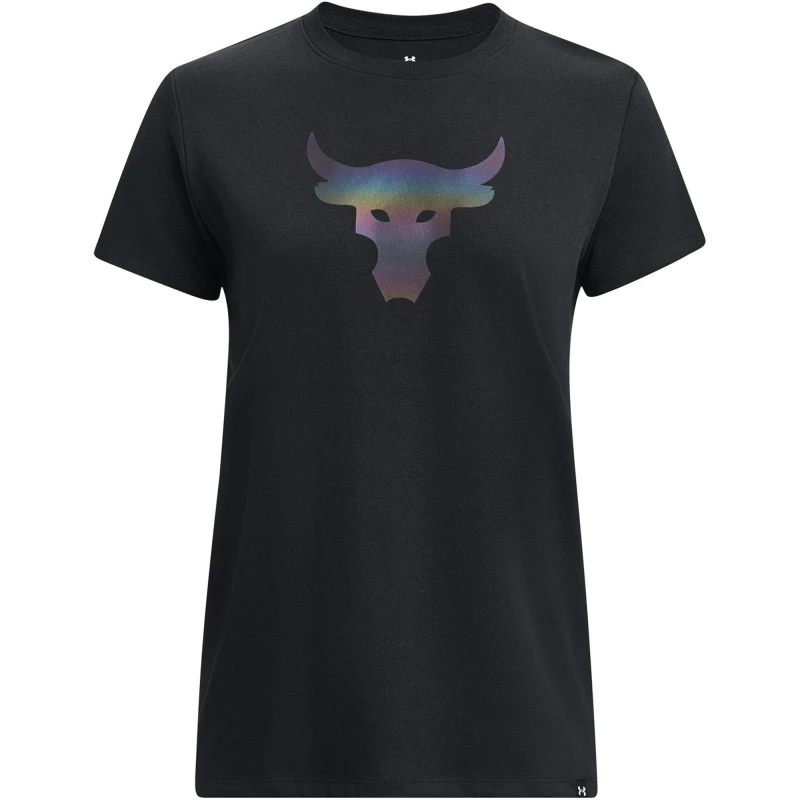 Image of Under Armour Womens Short-Sleeve Performance Gym Top Black female 10 (S)