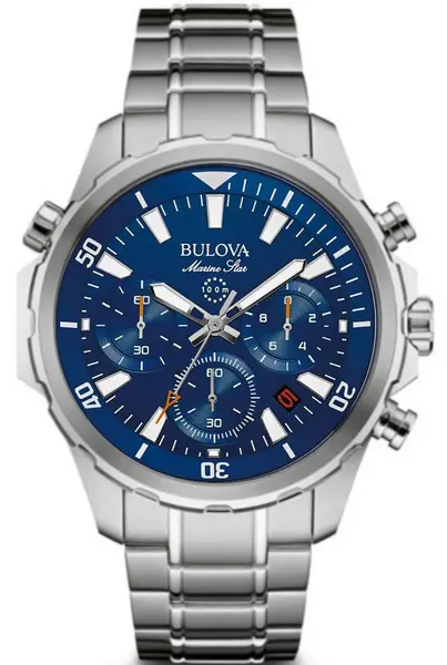 Image of Bulova Watch Marine Star - Blue BUL-248