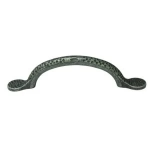 Image of BQ Grey Hammered Bow Furniture Pull Handle Pack of 1