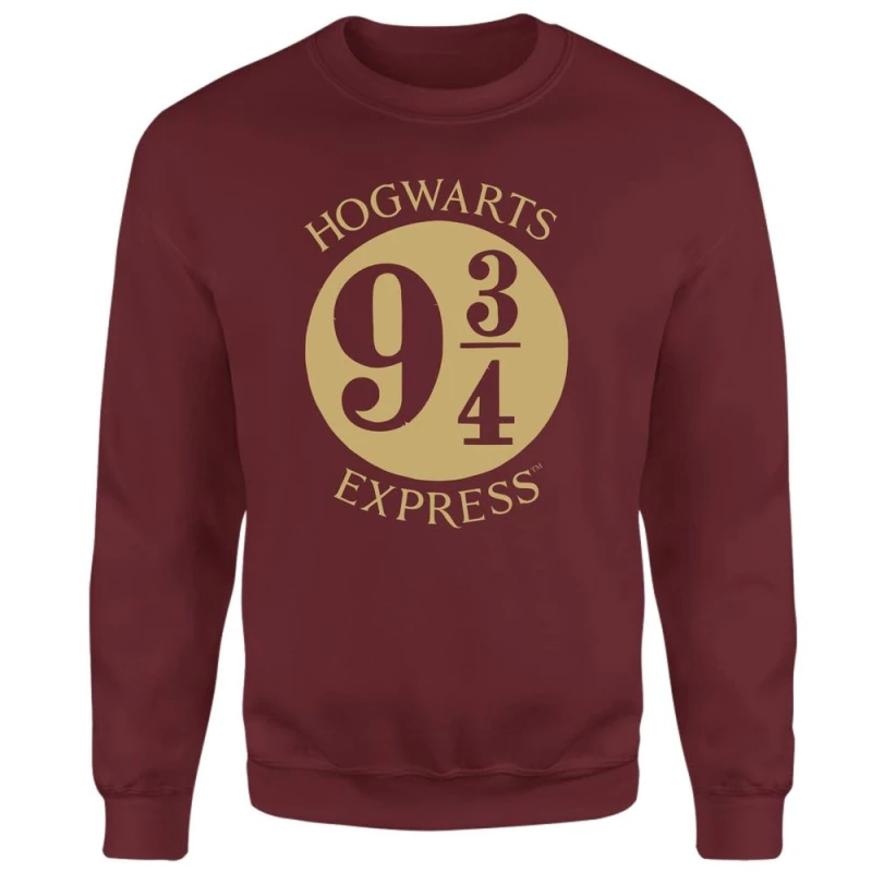 Image of Harry Potter Platform Sweatshirt - Burgundy - XL