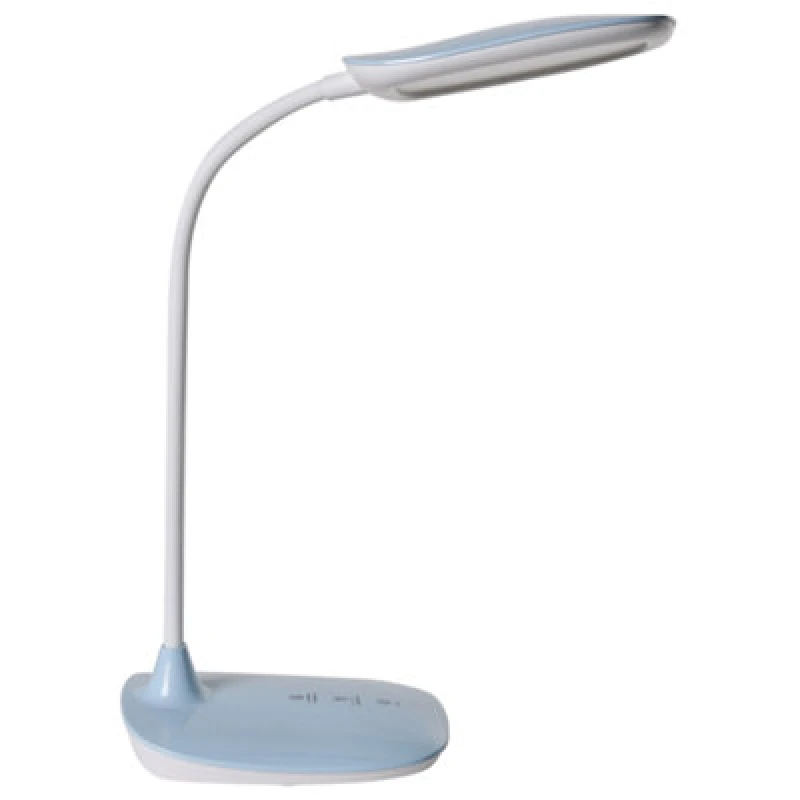 Image of Beliani LED Desk Lamp Hydra With Dimmer Light Blue