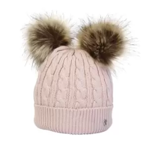Image of Hy Childrens/Kids Morzine Beanie (One Size) (Blush)