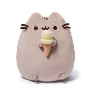 Image of GUND Pusheen With Ice Cream Soft Toy 25cm