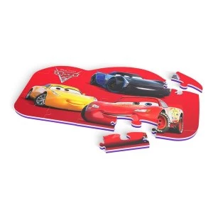 Image of Disney Cars 3 Floor Mat Puzzle with 25 Pieces