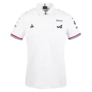 Image of 2021 Alpine Polo Shirt (White)