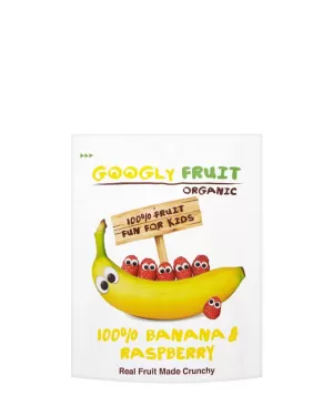 Image of Googly Fruit Made Crunchy - Banana and Raspberry