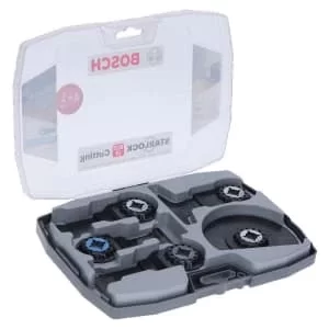 Image of Bosch 2608664677 Starlock 6 Piece Multi-Tool Accessories Set