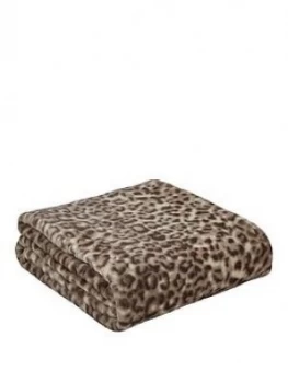 Image of Catherine Lansfield Leopard Throw