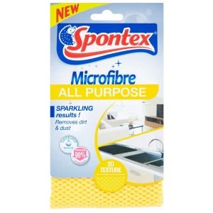 Image of Spontex All Purpose Microfibre Cloth