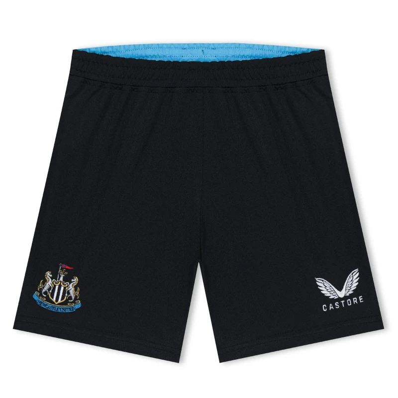 Image of Castore Newcastle United Retro Shirt Juniors - Black 7 - 8 Years