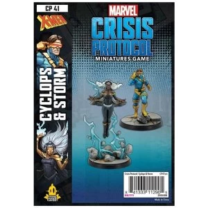 Image of Marvel Crisis Protocol Miniatures Game - Cyclops and Storm